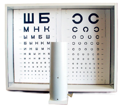 Осветитель таблиц для исследования остроты зрения Техноаргус ОТИЗ-40-01